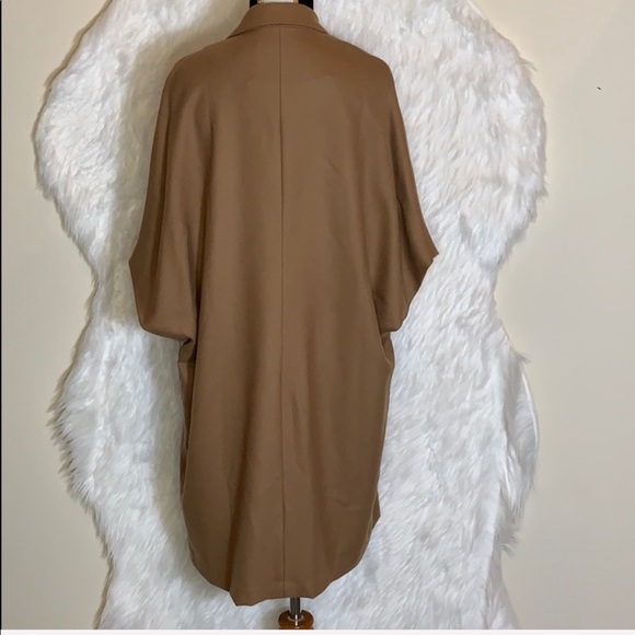 Anthropologie Amour Vert Camel Regina Wool Capelet - Picture 7 of 8